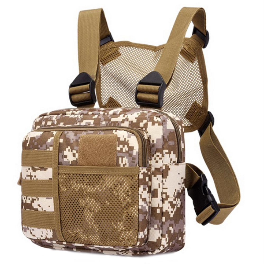 YA136 Waterproof Oxford Cloth Tactical Chest Bag Running Sports Vest Pouch YA136 Waterproof Oxford Cloth Tactical Chest Bag Running Sports Vest Pouch
